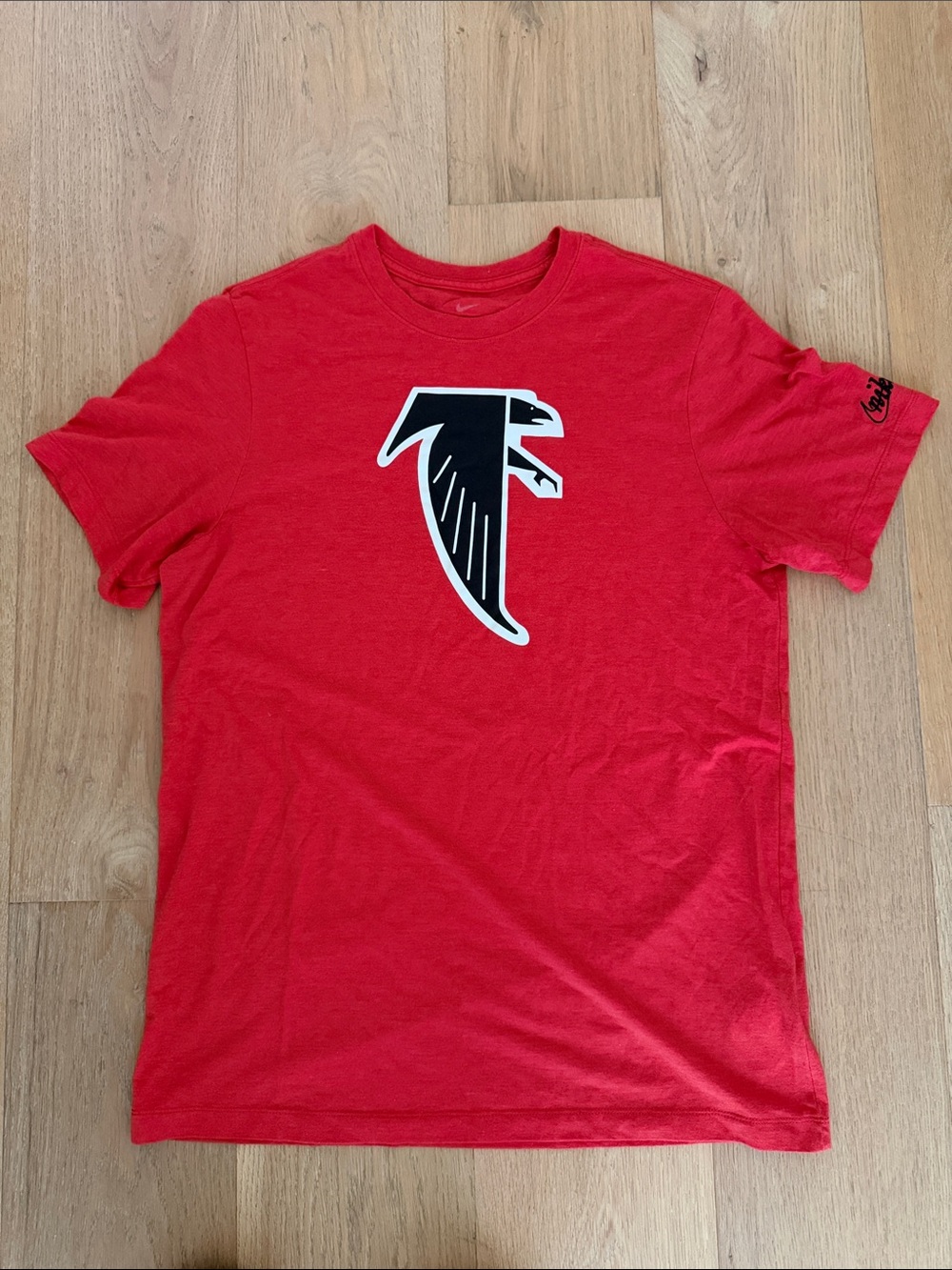 Nike Red Falcons Logo Short-Sleeve Tee